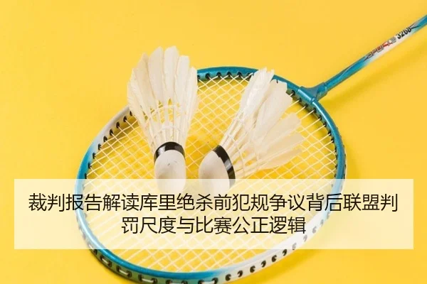 裁判报告解读库里绝杀前犯规争议背后联盟判罚尺度与比赛公正逻辑（kaiyun）